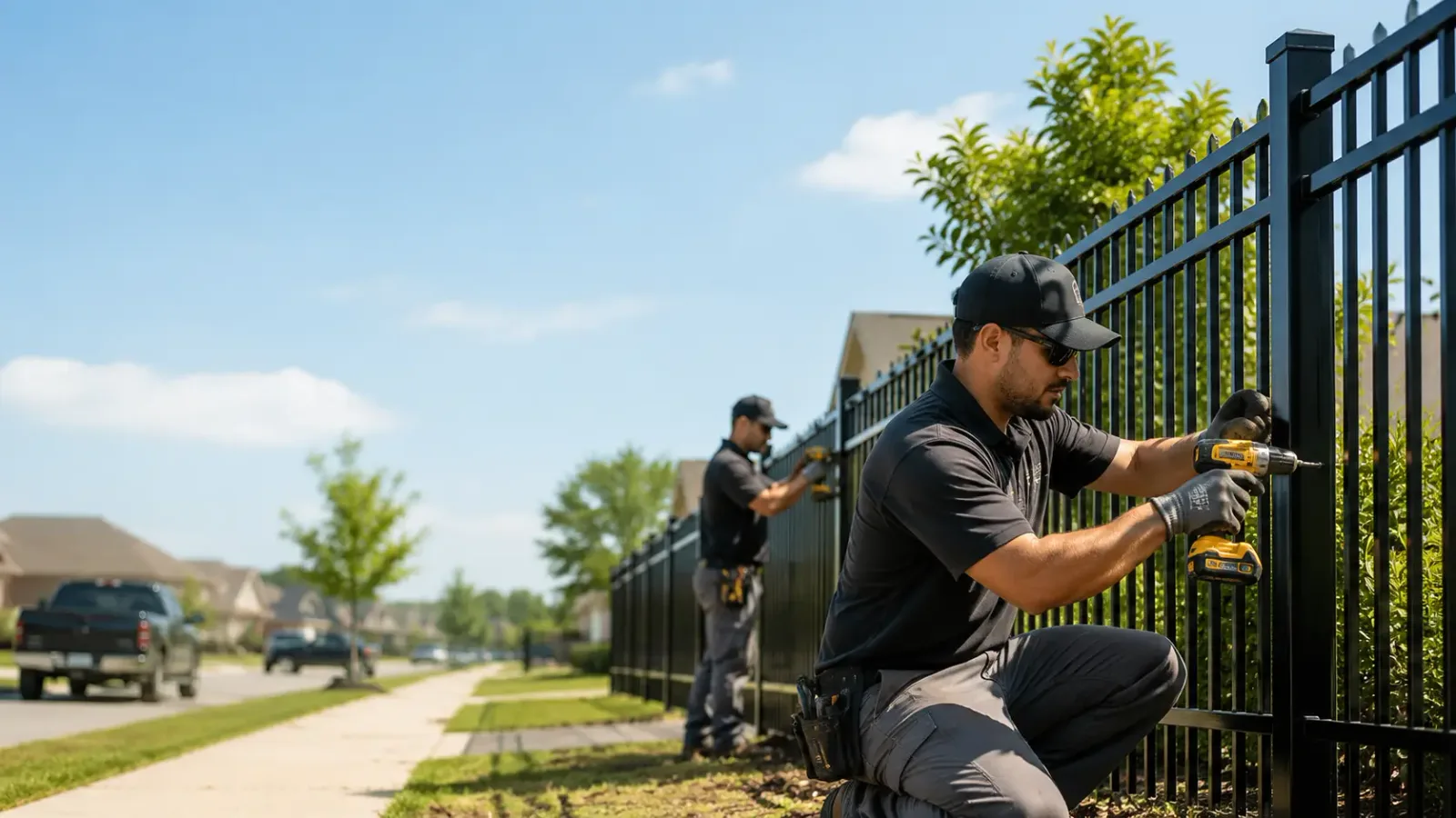 Metal Fence Installation in Pierceton, IN